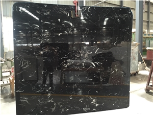 Black Ice Flowers / China Polished Marble Slabs & Tiles,Marble Floor Covering Tiles,Marble Skirting, Marble Wall Covering Tile